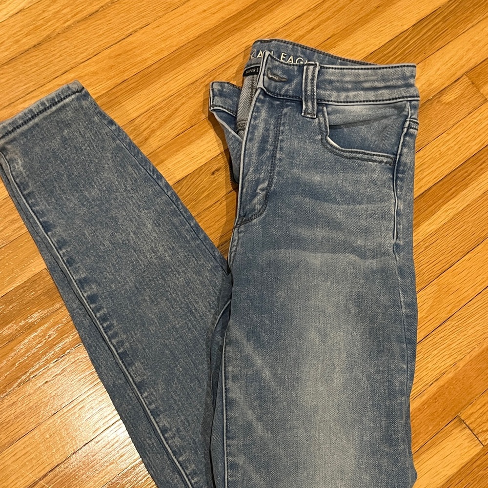 American Eagle Outfitters Denim Blue Skinny Jeans